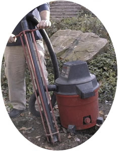 How To Dig Post Holes With A Shop Vac
