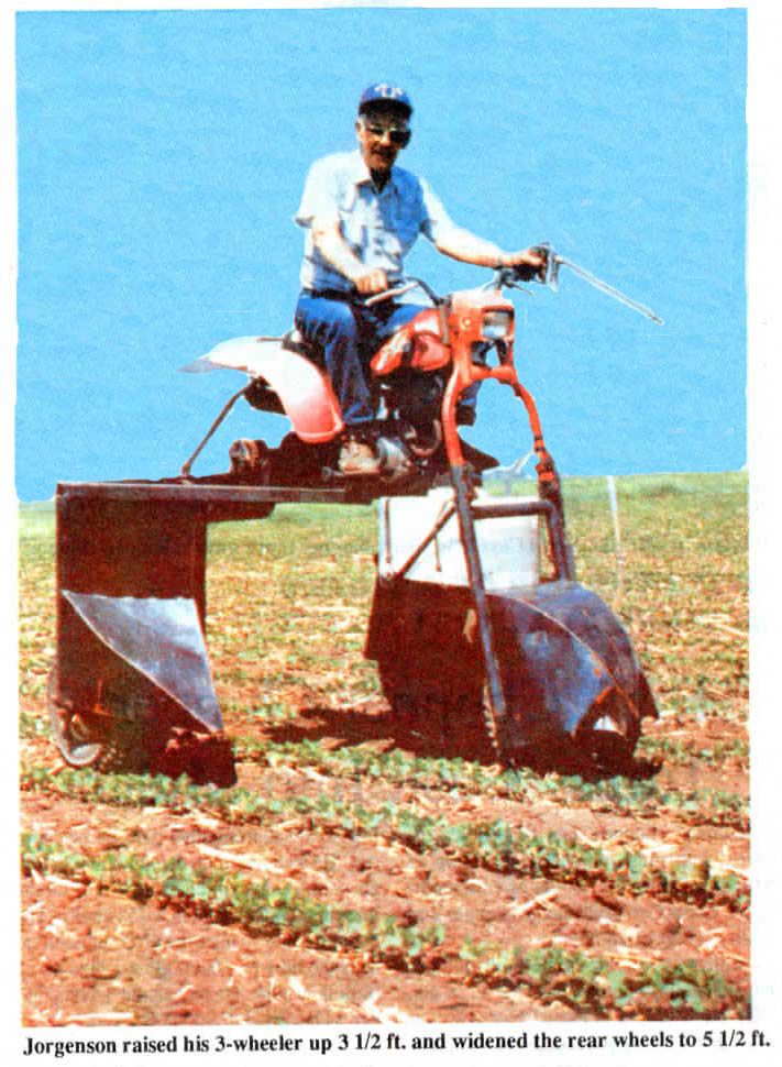 spot farm equipment sprayer wheel spraying 1980 corn farming magazine agriculture projects diy inventions gardening volume atv mini farmshow