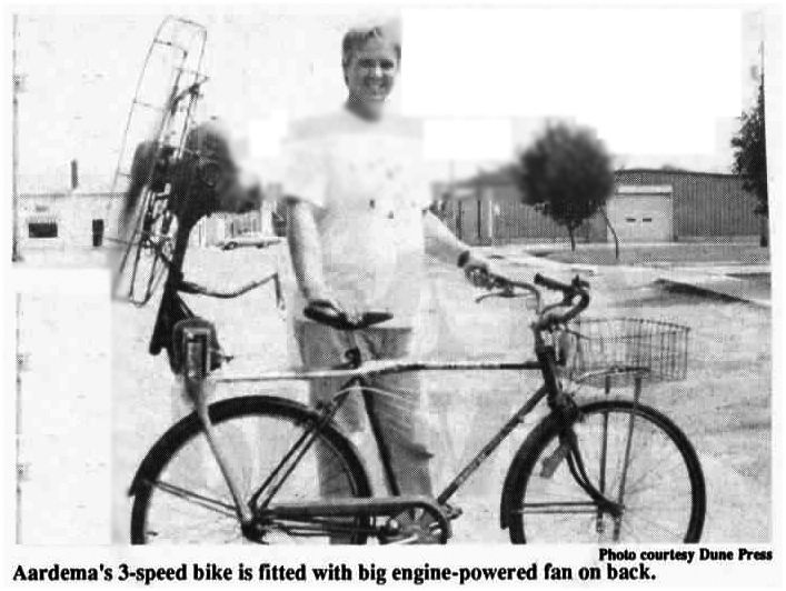 fan powered bike