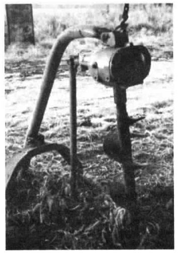 Old post discount hole digger