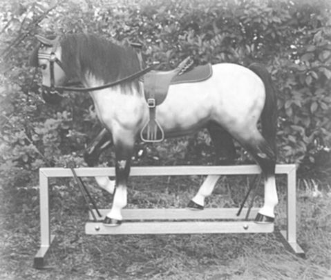 fiberglass rocking horse