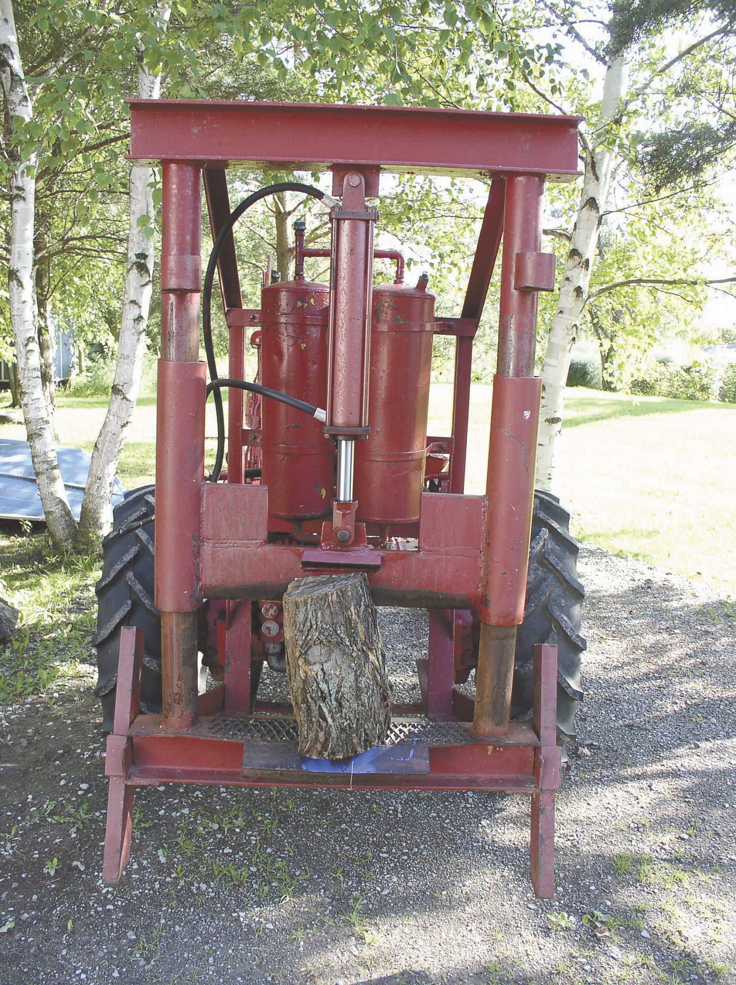 Guillotine on sale wood splitter