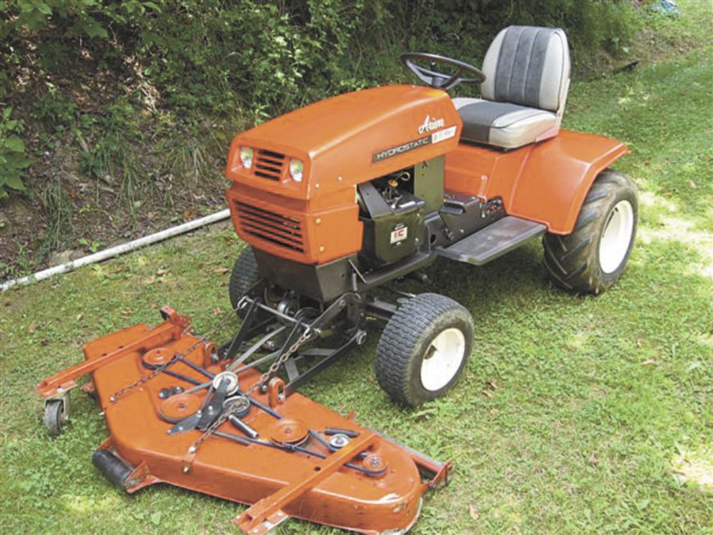 Tractors with mower decks online
