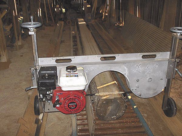 Lumber smith shop portable sawmill