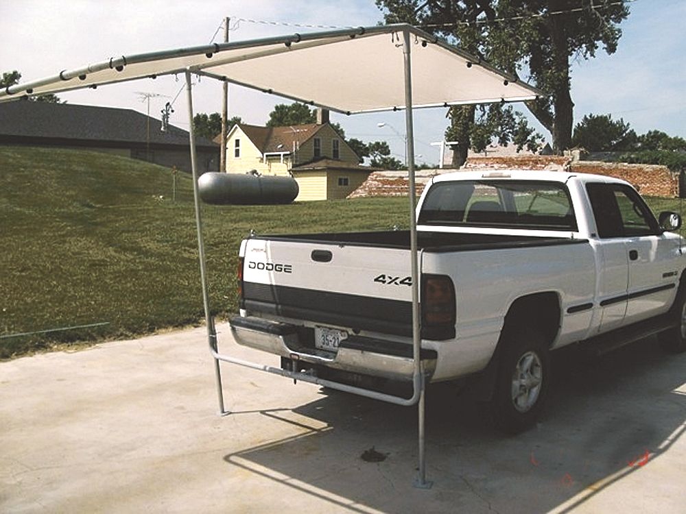 Truck tailgate sale canopy