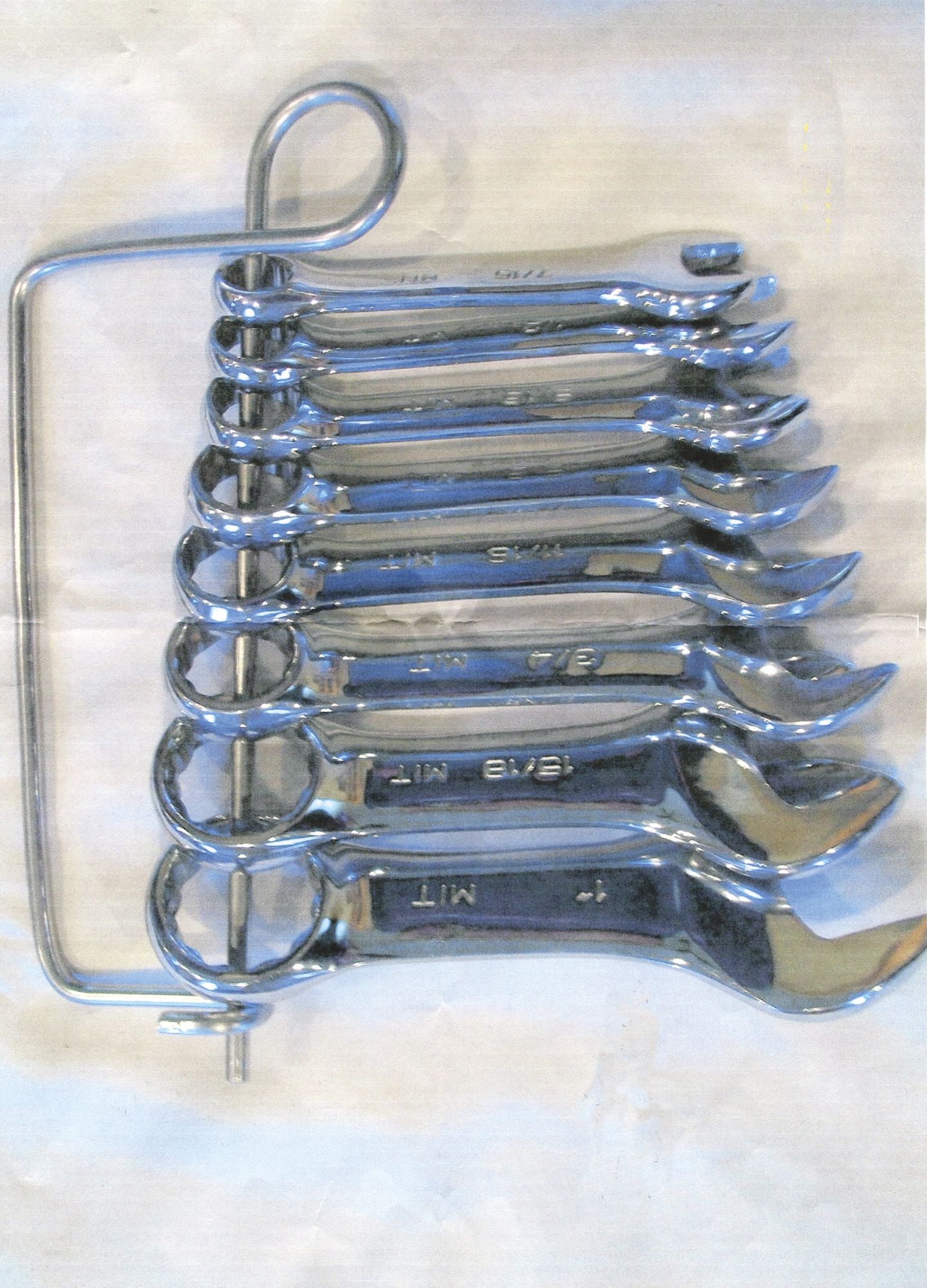 Diy shop wrench organizer