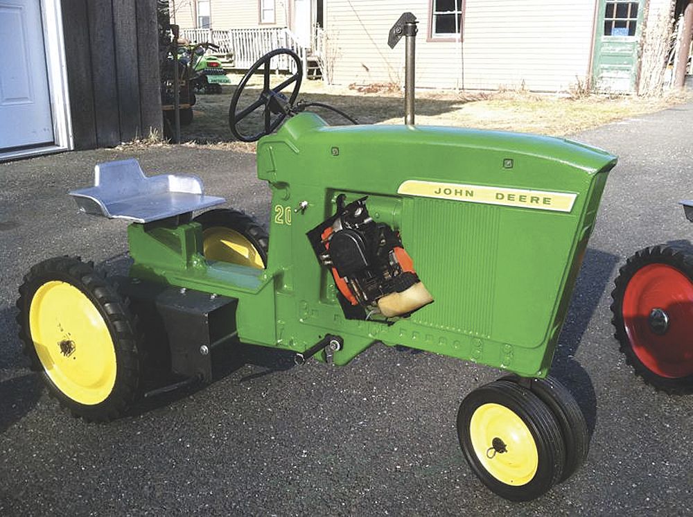 john deere pedal tractor seat