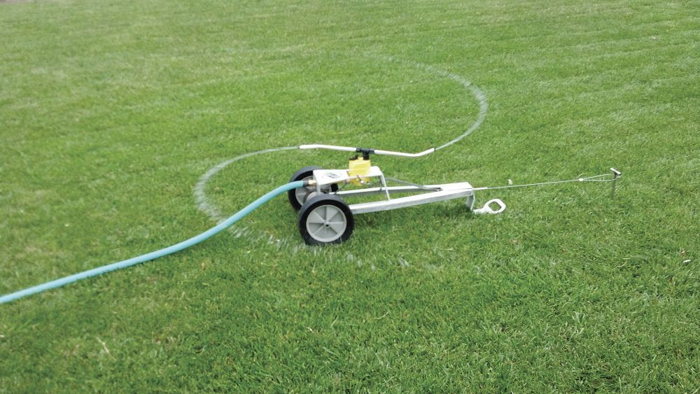 Walking sprinkler deals