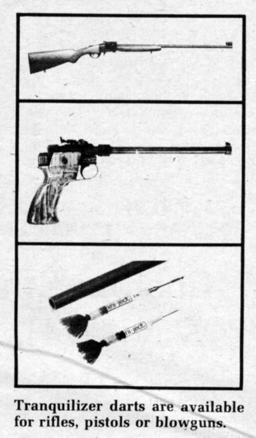 Tranquilizer Darts