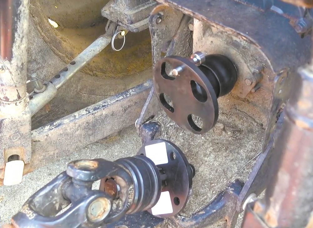 Tractor pto quick connect