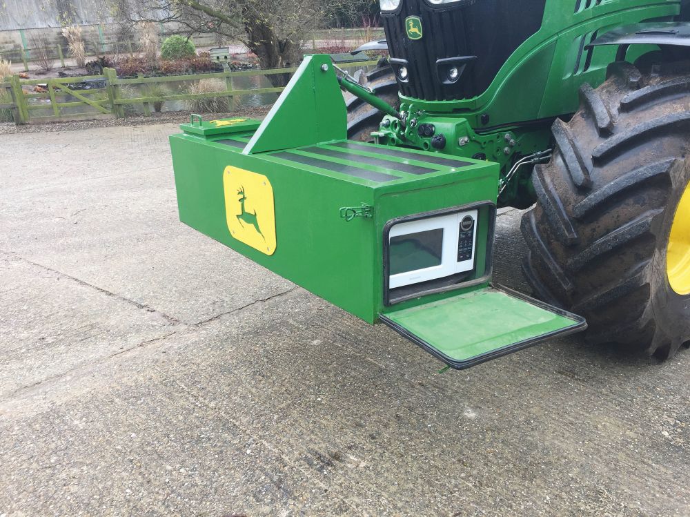 Homemade Garden Tractor Weight Box Fasci Garden