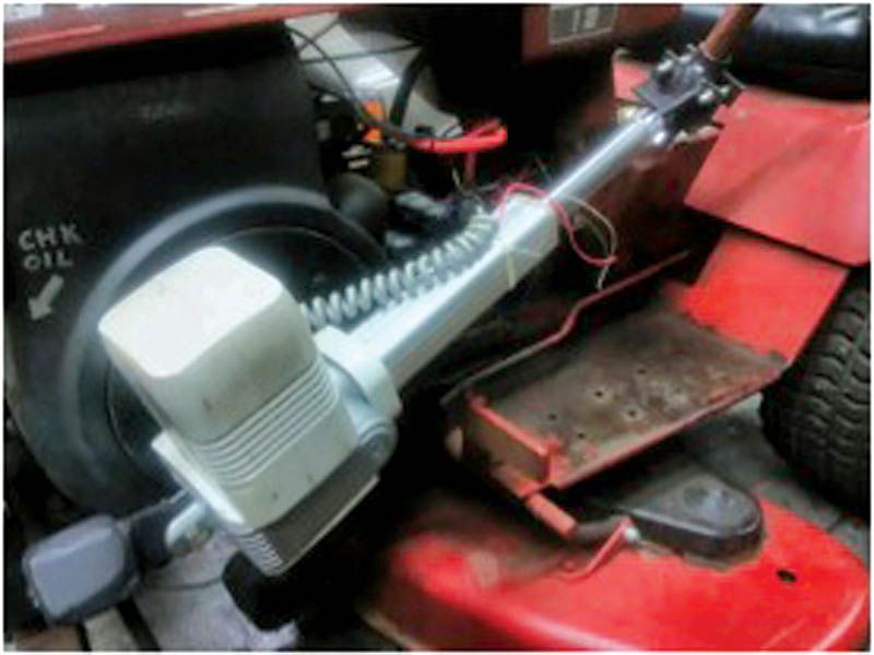 FARM SHOW Magazine Electric Lift Installed On Wheel Horse Tractor