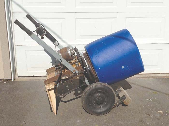Homemade Concrete Mixer Plans