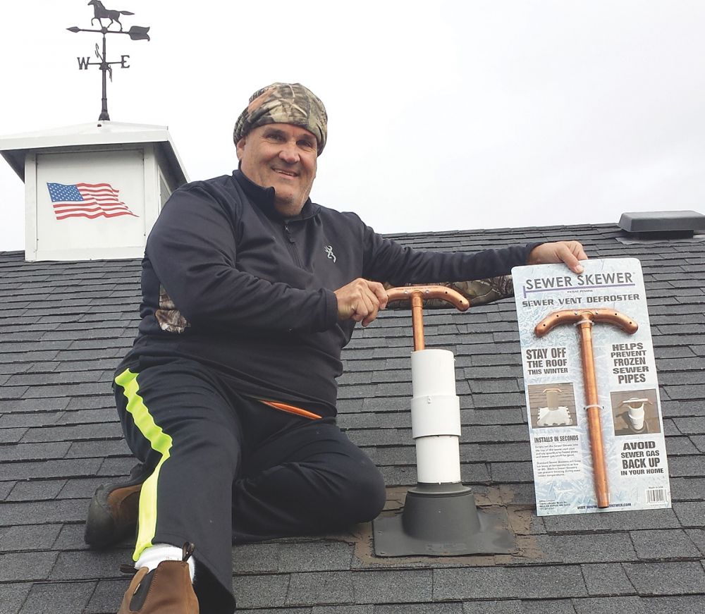 sewer vent defroster sewer vent defroster