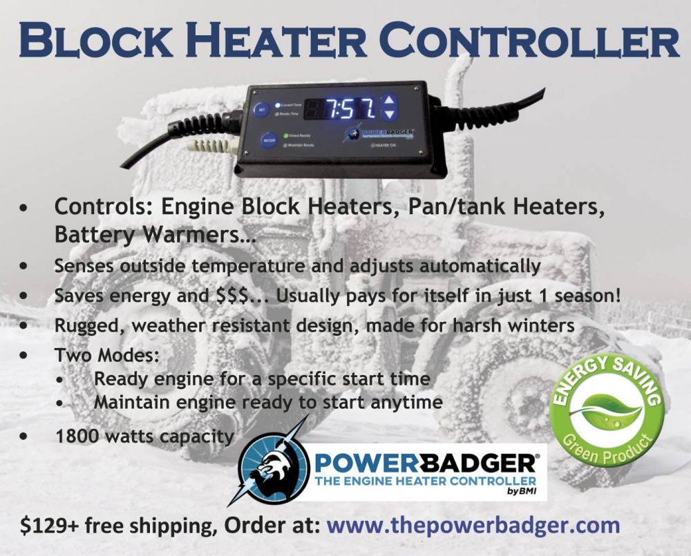【しましても】 Bostic Motors Inc. BMI Engine Block Heater Compatible with