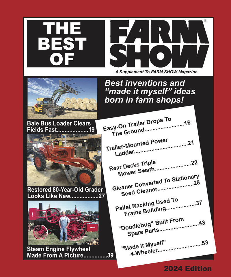FARM SHOW Magazine Subscription Includes:
2 FREE Books