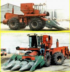 Farmer built his own combine