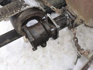 Flat belt pto drive pulley for ford tractor #4
