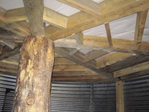 FARM SHOW - Grain Bin Root Cellar Doubles As Storage Shed