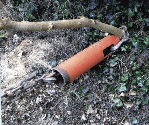 chain sapling strangler pipe farm diy welded length short