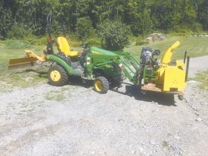 Garden Tractor With Snow Blower Attachment - Cub Cadet Snow Blower Attachment