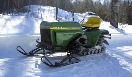 "Snow-Mower" Fools John Deere Lovers