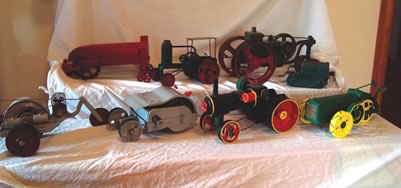 Made From Junk Toy Tractors
